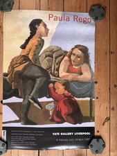 Paula Rego – Tate Gallery Liverpool 1997 – Original Rare Exhibition Poster