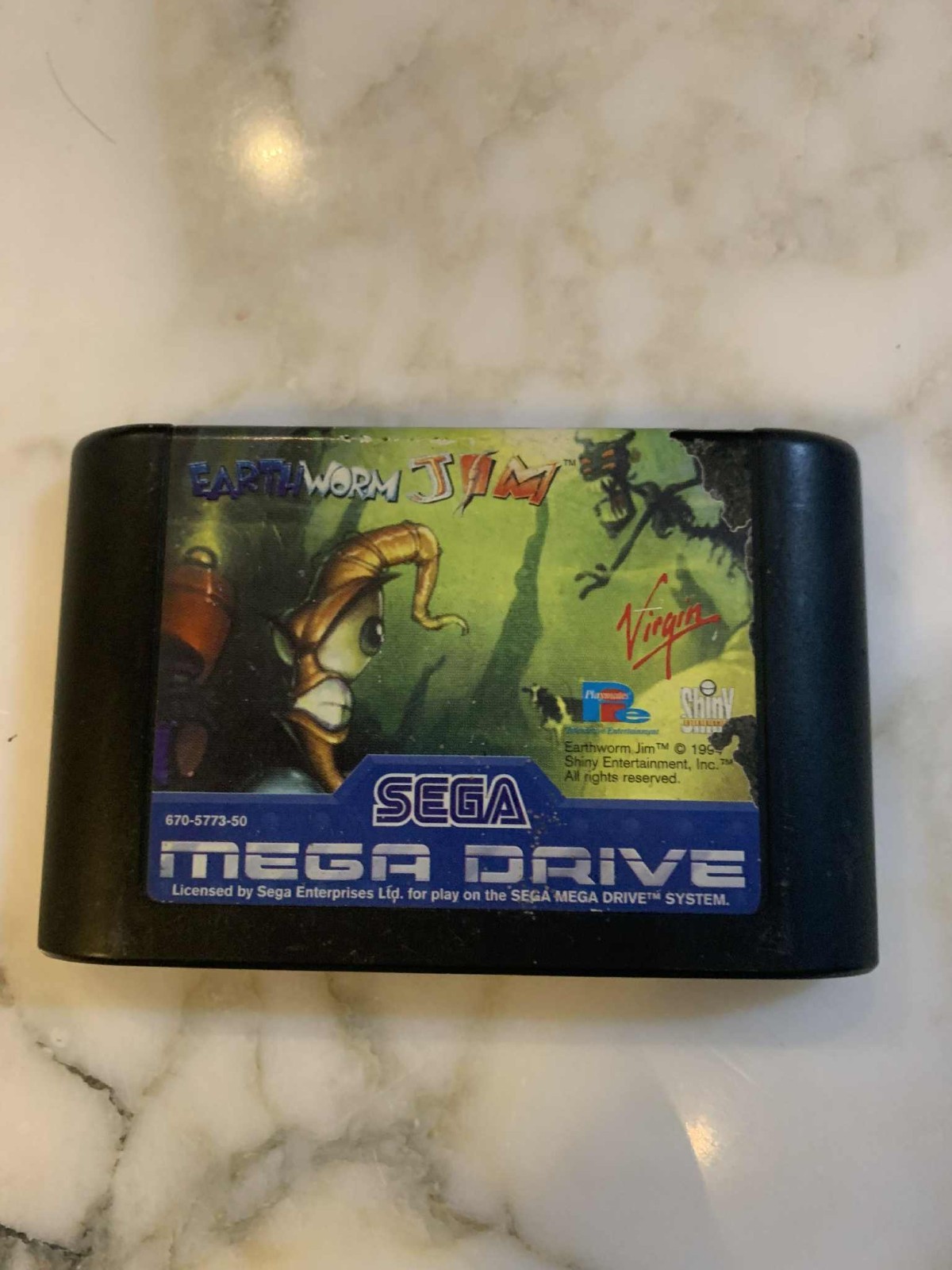 Earthworm Jim Megadrive Pal