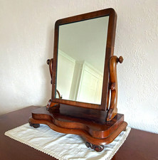 Antique Victorian Mahogany dressing table, vanity mirror 1800’s