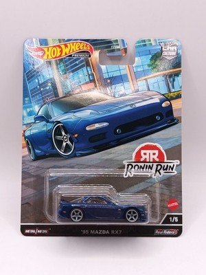 Hot Wheels Mazda Rx7 95' Jdm Real Riders Ronin Run