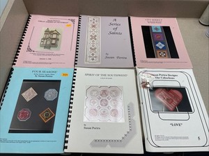 Susan Porta Needlepoint Designs Stitch Guide Books Lot Of 6 Southwest Seasons