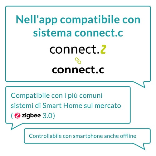EGLO connect.z Smart Home lampadina Led E27, ST64, ZigBee, app e controllo shth - Foto 6 di 7
