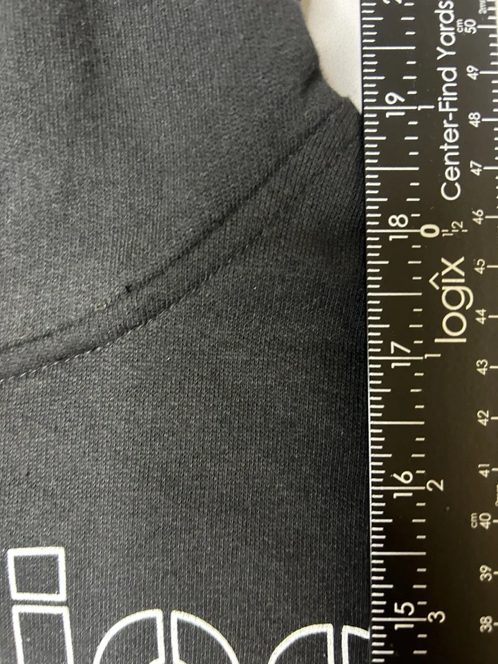 Etnies Black Ecorp Hoodie Kids' Boys' Youth Small Pullover Fleece Skate NWT - Image 3 of 4