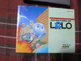 Adventures of LOLO 1, 2, 3 Trilogy (Nintendo NES) With Manuals and Hard Cases