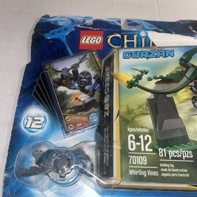 Damaged Car LEGO LEGENDS OF CHIMA 70109 Whirling Vines