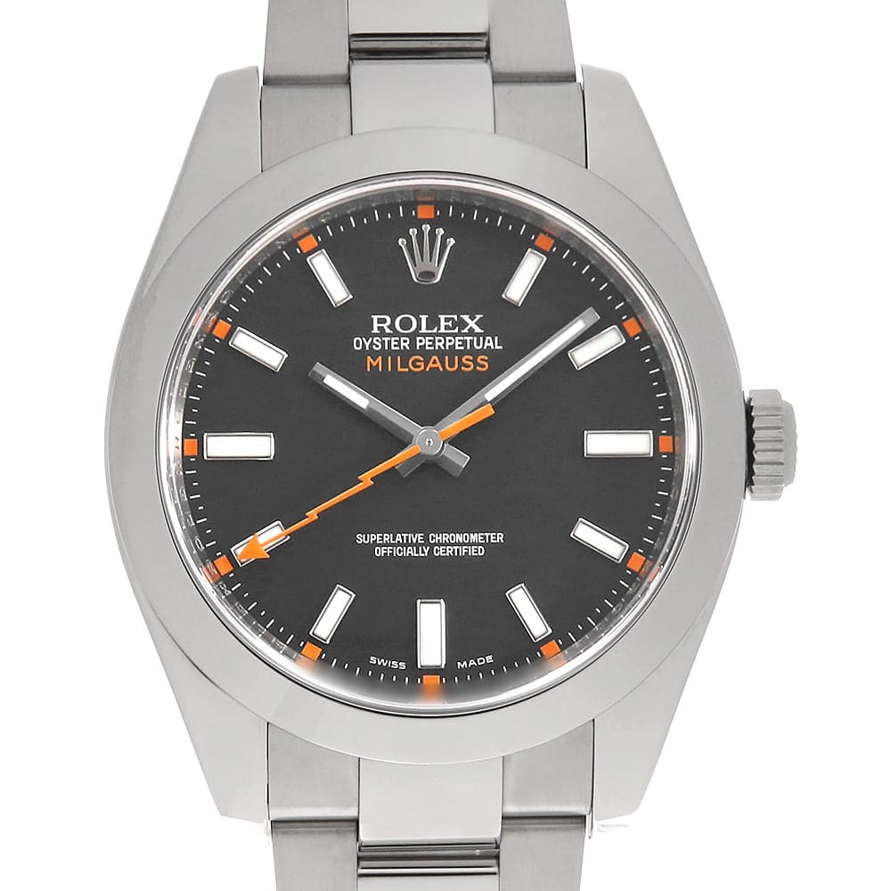 ROLEX Milgauss 116400 black Random Number second hand mens