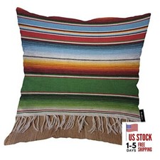 18x18 Inch Cushion Case Decor Colorful 18" x 18" (Pack of 1) Blanket Rug