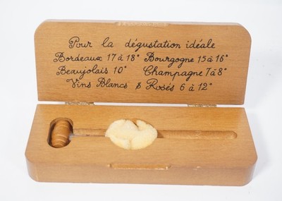 Vintage Wine Thermometer Red Wine Bordeaux Bourgogne Beaujolais Champagne Etc