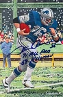 STEVE OWENS SIGNED DONOVAN KELLEY CUSTOM 4"x6" ART CARD~NFL LIONS~HEISMAN WINNER