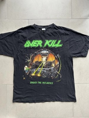 Over Kill Under The Influence We Came to Shred T-Shirt Band Merch 2006 Gr. XL