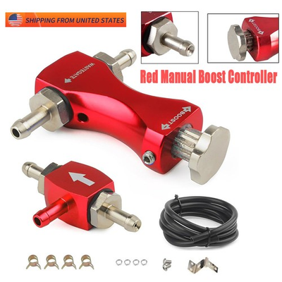 #ad 30PSI Manual Boost Controller Universal Aluminum Pressure Regulation Valve Kit $18.38