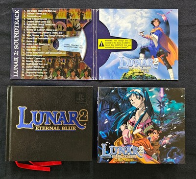 北米版 LUNAR2 ETERNAL BLUE COMPLETE Lunar 2: Eternal Blue - Complete cover or packaging material