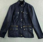 Tommy Hilfiger  Sz S Black Jacket Coat ExcL Preowned VVGC Still W/ Zipper Cover — photo 7