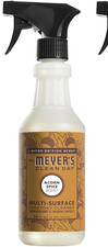 MRS. MEYER'S Clean Day Multi-Surface Cleaner Spray 16oz Acorn Spice Fall Scent 