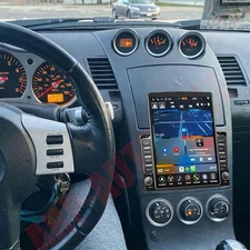 For Nissan 350Z 2003-2009 Apple CarPlay Android 14 Car Stereo Radio GPS Navi CAM