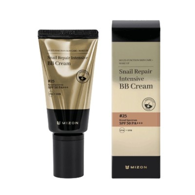 MIZON Snail Repair Intensive BB Cream #25 SPF50 50 ml - Krem BB ze śluzem ślimak