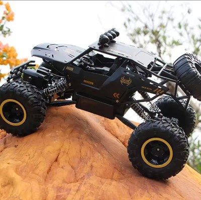 4WD 37CM Remote Control off Road RC Car Radio Climbing Super Alloy Truck Buggy