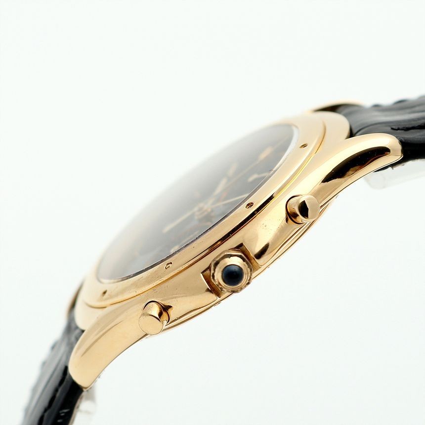 Cartier Cougar Chrono Chrono Gold 33 Large Black W3500851 Men's Unisex 138161467 thumbnail 11