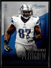 2014 PRESTIGE BRANDON PETTIGREW #136 DETROIT LIONS 3140