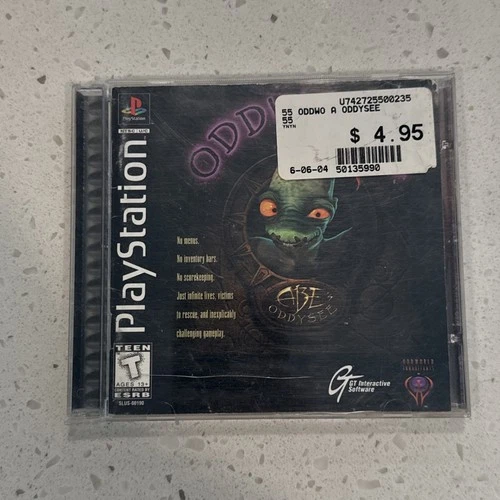 Oddworld: Abe's Oddysee (Sony PlayStation 1, 1997) Tested