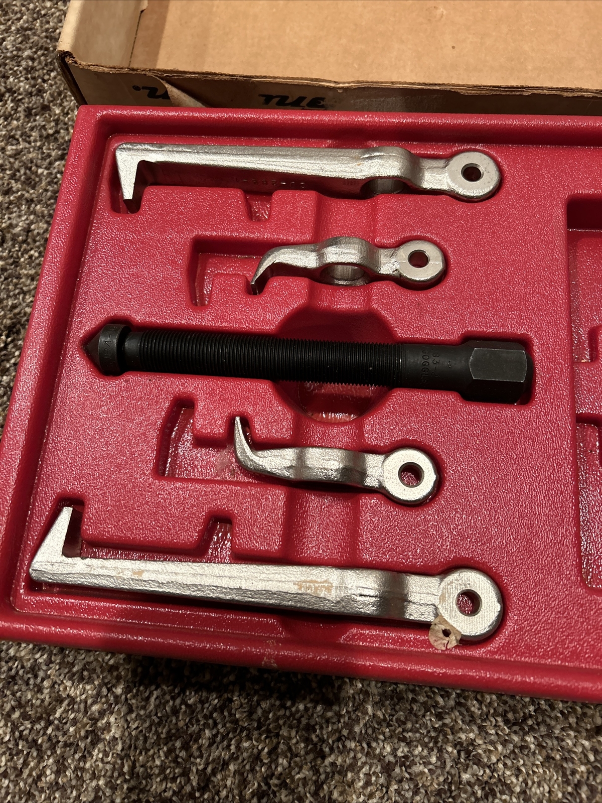 Vtg Snapon Bolt CJ2002 Gear Puller Set Made in USA with Box Brand New