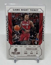 2022-23 Panini Contenders Damian Lillard Game Night Ticket #11