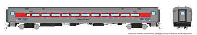 RAPIDO HO COMET COMMUTER CAR CDOT AS DELIVERED-CHARLES IVES #6259 PN 128530