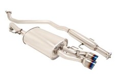 Megan 2.5 Cat Back Exhaust Titanium Burn Tips For 10-13 Kia Forte Koup