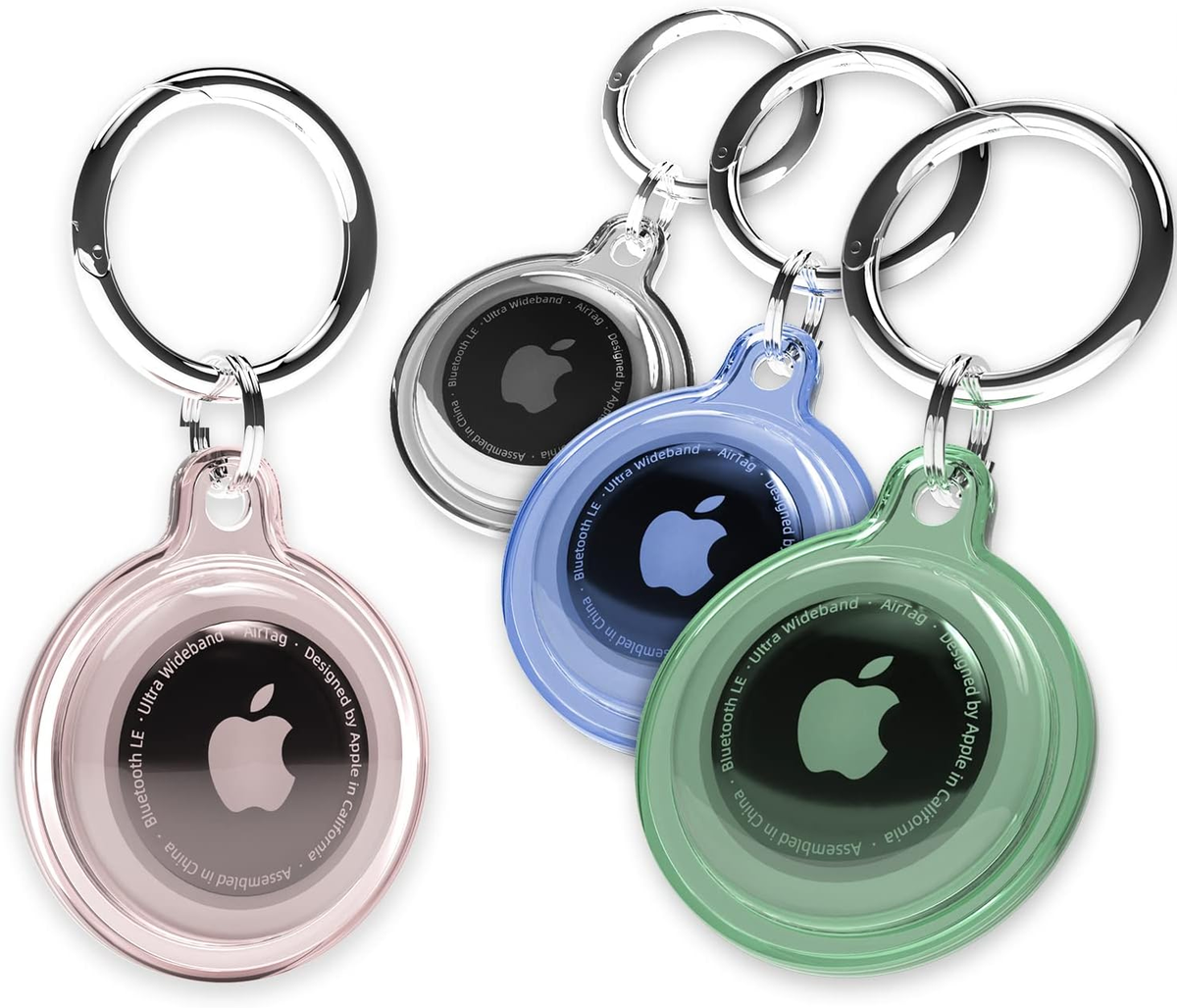 Apple AirTag キーリングセット Amazon.co.jp: Belkin Apple AirTag セキュアホルダー