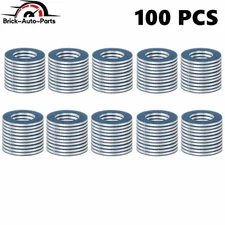 100 Pack Oil Drain Plug Gasket Crush washer 90430-12031 for Toyota Lexus Scion