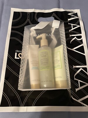Mary Kay White Tea & Citrus Satin Hands Pampering Set. Full Size. New.