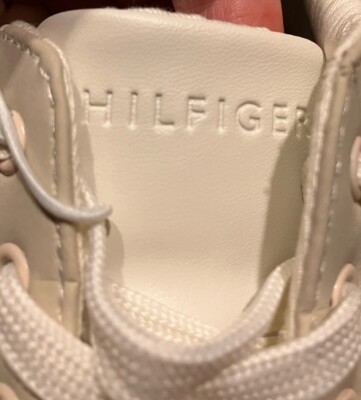 NEW Tommy Hilfiger Women's Ivory Sneakers Casual Athletic Shoes