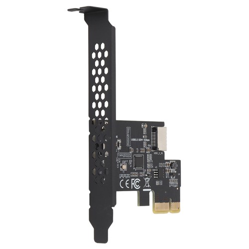 (Black) PCI E Riser Card USB3.2 PCI E To Type E Riser Card Double - Photo 9/12