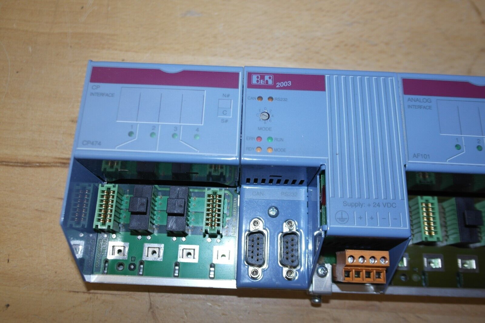 Ac Sps Module B&R SPS 2003 CP474 + AF101 + Di435 Automation Central Processor Module ...