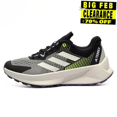 Adidas Terrex Soulstride Flow Mens Trail Outdoor All Terrain Running Shoes Black