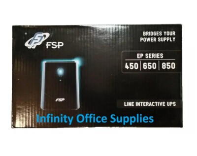 USV Unterbrechungsfreie Stromversorgung 850VA / 480W FSP EP850 Line Interactive - Neu