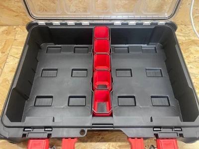 Milwaukee Deep PACKOUT Organiser MIDDLE 5 BINS Compatible Compact Bins Nesting