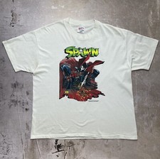 Vintage Spawn 8 Image Comics Spider-Man Torment Homage Shirt size L/XL 90s