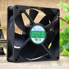 FOR TX9025L12S DC 12V 0.16A 90 90 25MM 9CM 2Pin Fan