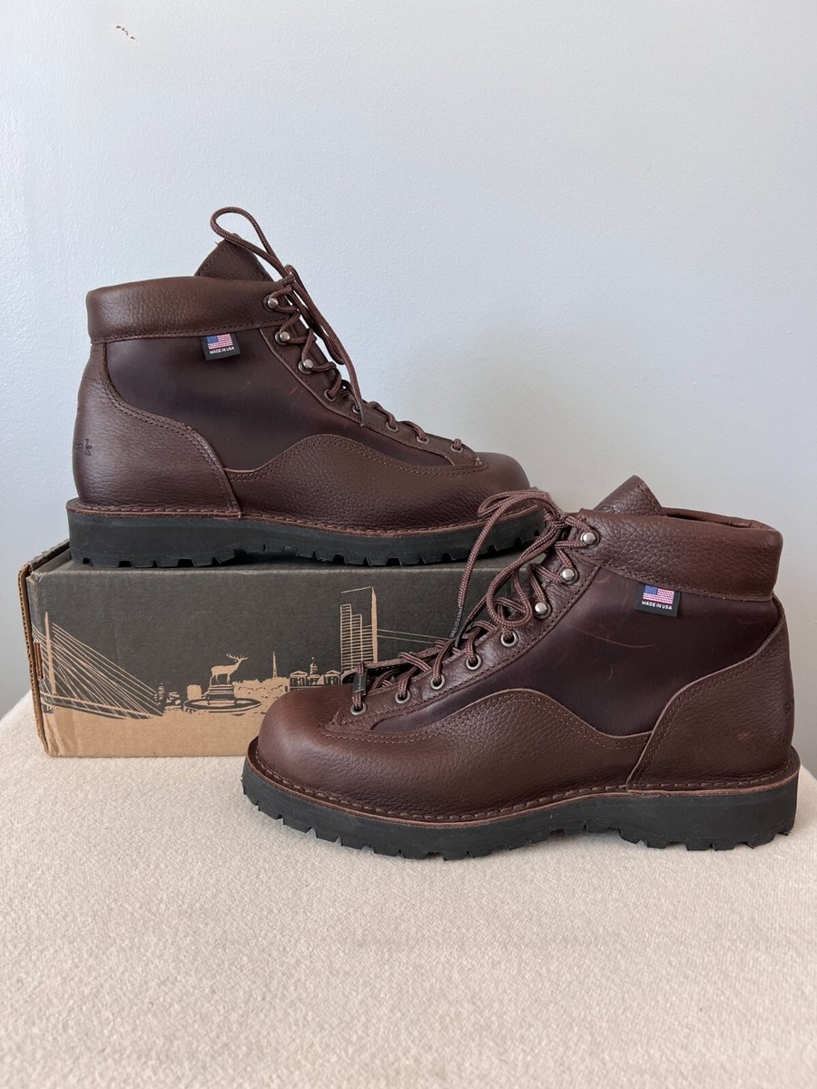 Snow Peak x Danner Light II Boots - Size 11 - Brown Leather - NEW