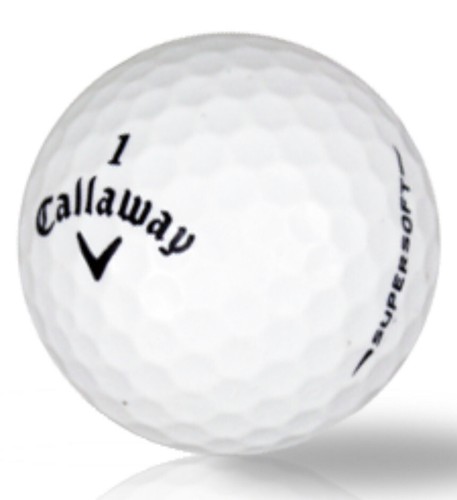 50 Callaway Supersoft AAA (3A) Used Golf Balls - FREE Shipping