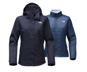 the north face women's mossbud swirl triclimate jacket