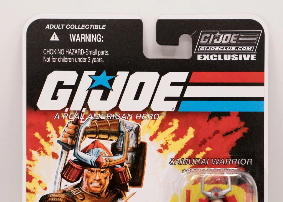 GI Joe Collectors Club 2018 exclusivo FSS 7-07 Samurai Warrior nombre en código: Budo Foto 2 de 4