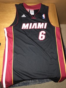 lebron james heat jersey ebay