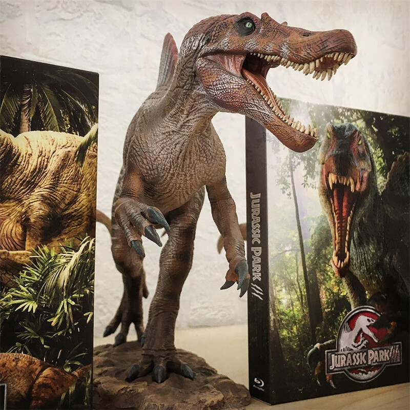 W-Dragon Spinosaurus Jurassic World Animal Statue Dinosaur Model 1