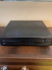 Cambiador de 5 CD Yamaha CDC-705 sonido natural hecho en Japón plateado
