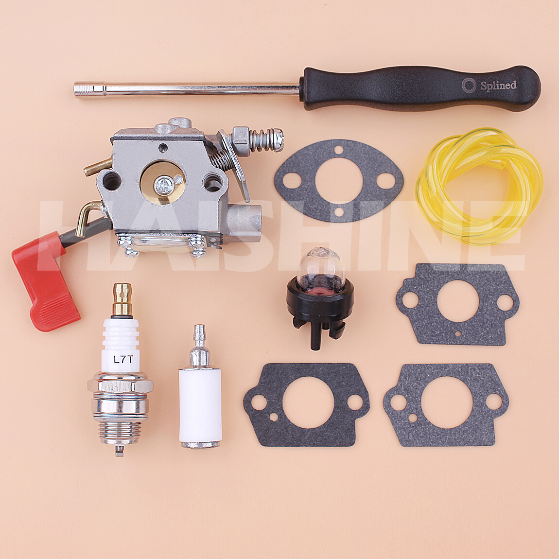Carburetor For Craftsman Poulan 32cc Gas Trimmer Pole Pruner Walbro ...