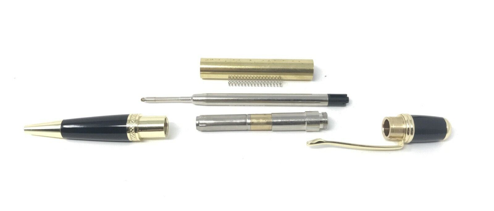 SIERRA Pen Kit -- Gold and Twist security Ballpoint Turning P Black Beauty products