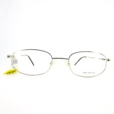 MM5002 SI Eyeglasses Frames Silver Rectangular Full Rim 51-20 140 a2
