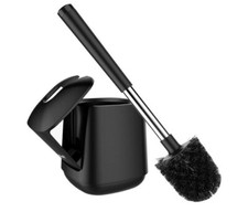 SetSail Silicone Toilet Brush and Holder, Automatic Toilet Bowl Brush  NEW 